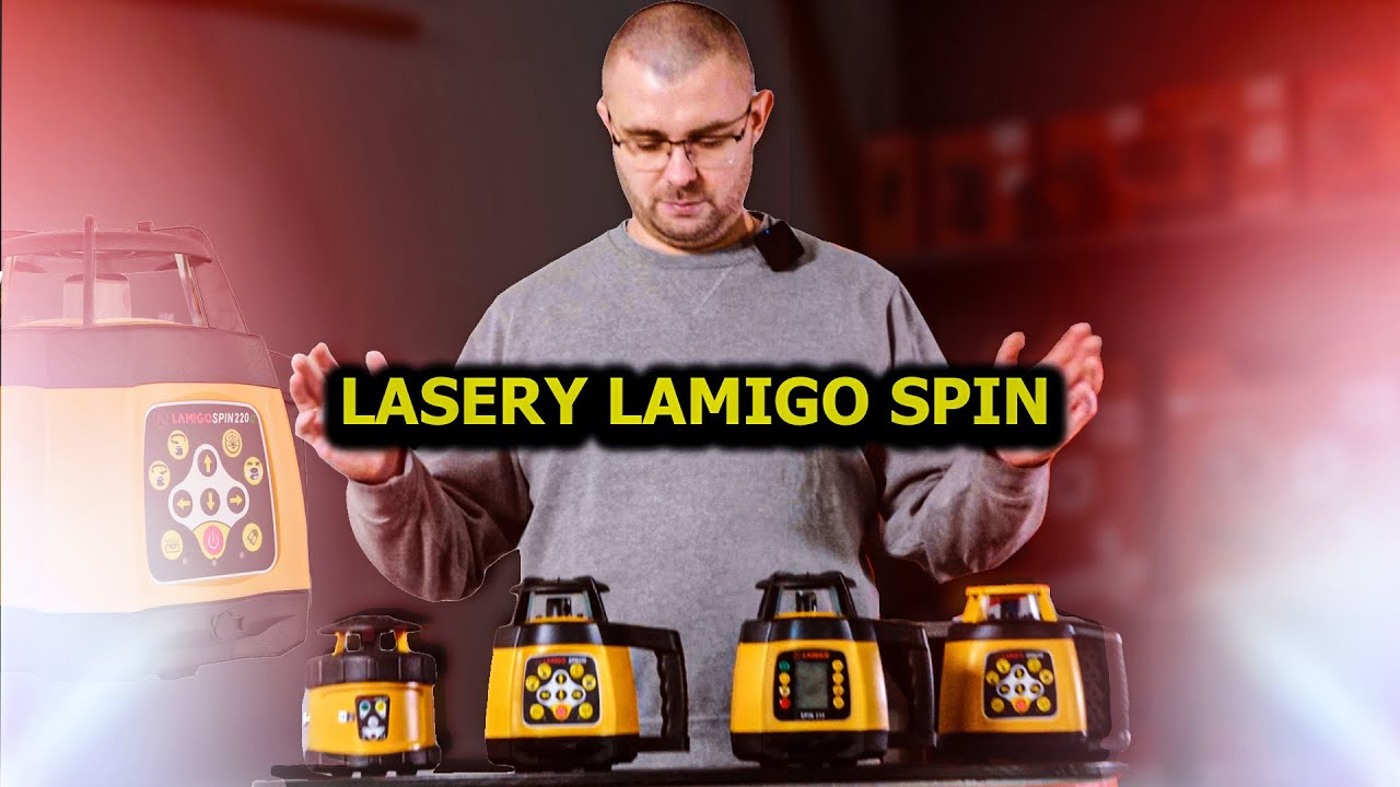 Niwelatory laserowe LAMIGO - Prezentacja rodziny SPIN!