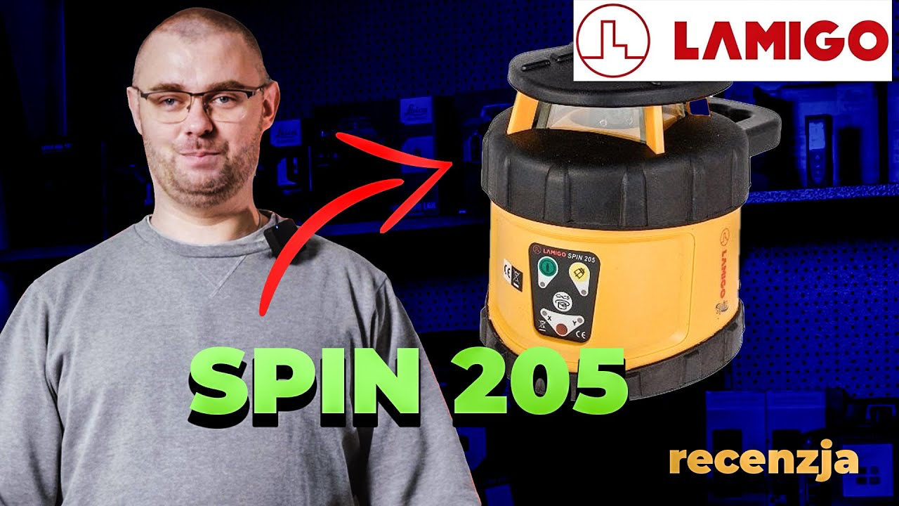 Niwelator laserowy Lamigo SPIN 205 - Wideo prezentacja produktu